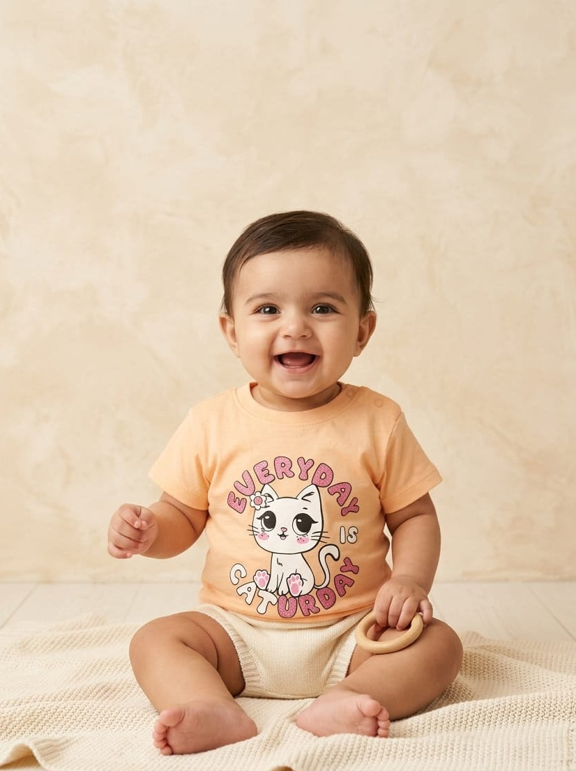 Everyday Is Caturday Baby T-Shirt
