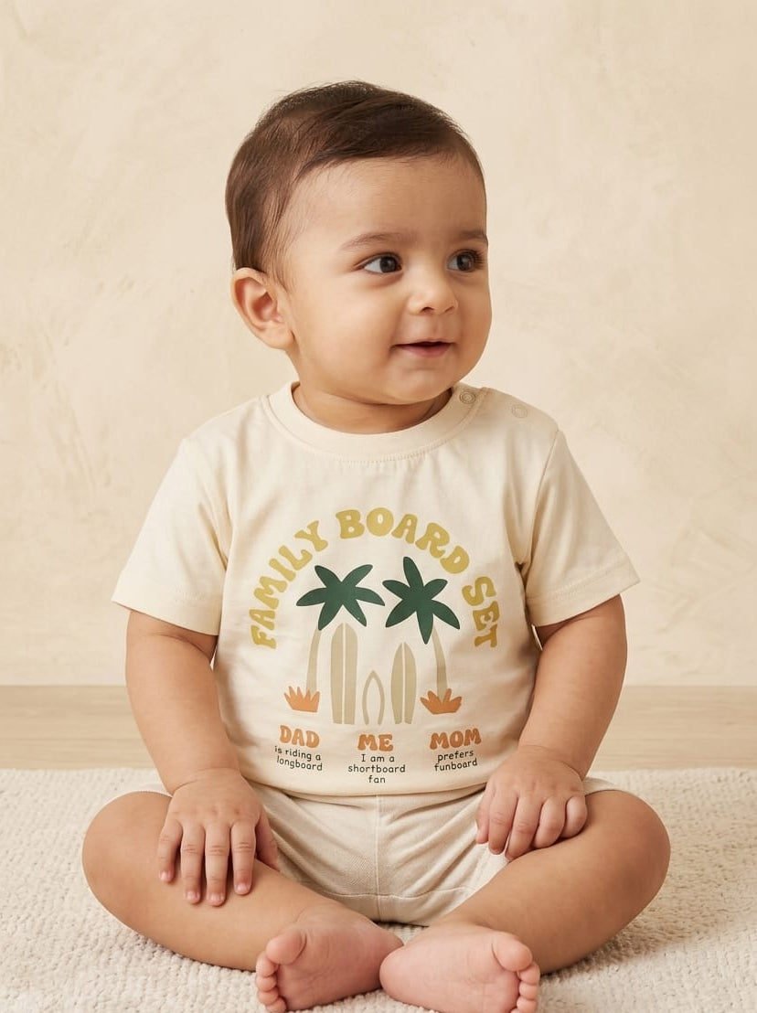 Family Board Set Baby T-Shirt