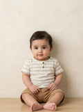 Classic Stripe Henley T-Shirt